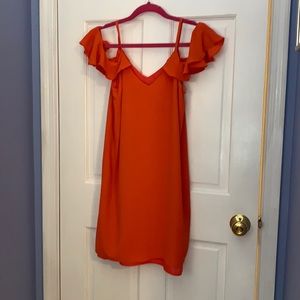 Orange dress
